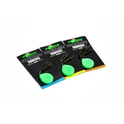 Image de Korda Dark Matter Sinkers Maat : Large (9 pcs) Brown