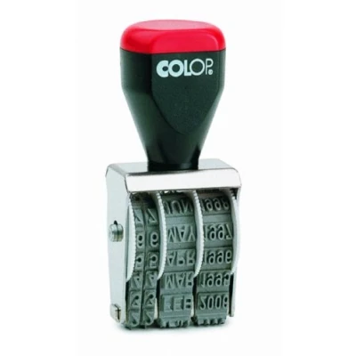 Afbeelding van COLOP datumstempel 04000 108627 4 mm Traditionele rubberen