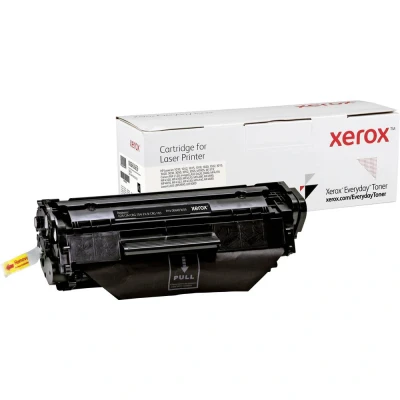 Afbeelding van Xerox Tonercassette vervangt HP, Canon Q2612ACRG 104FX 9CRG 103 Compatibel Zwart 2000 bladzijden TON Everyday 006R03659