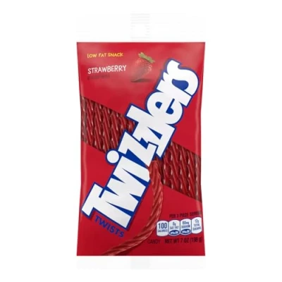 Afbeelding van Twizzler Strawberry Size 198g