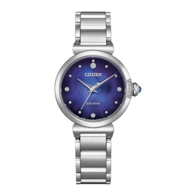 Afbeelding van Citizen L May bells EM1060 87L Horloge Staal Zilverkleurig Ø 29 mm