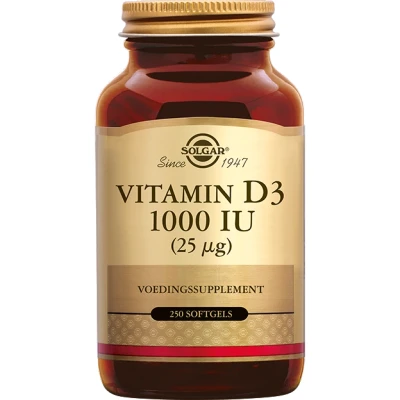 Afbeelding van Vitamine D 3 1000 Iu Softgels