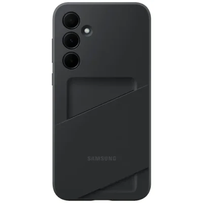 Afbeelding van Samsung TPU Card Slot Back Cover Zwart Galaxy A35 5G