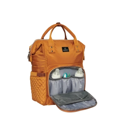 Afbeelding van Nanabeebi Luiertas voor kinderen, Maat: One Size, Cognac