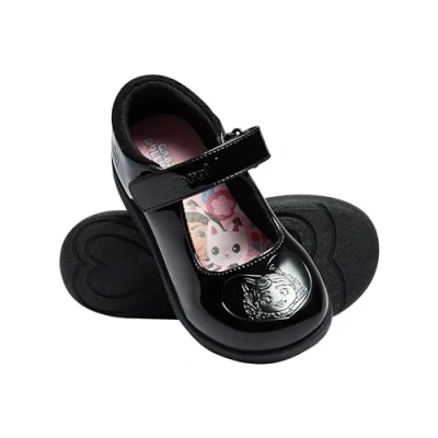 Afbeelding van DreamWorks Gabbys Dollhouse Schoenen Meisjesschoenen Ballerina&#039;s voor meisjes, zwart.