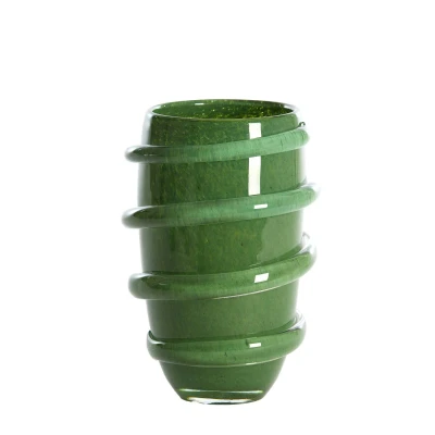 Afbeelding van Light&amp;living Vaas Ø20x28 cm ODATE glas groen