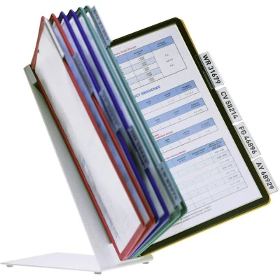 Afbeelding van Bureaustandaard Durable Vario met 10 tassen A4 assorti