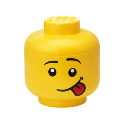 Afbeelding van LEGO® Opbergbox Hoofd Silly ø 24 x 27.1 cm