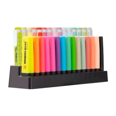 Afbeelding van Fluorescerende Markeerstift Set Stabilo BOSS ORIGINAL Multicolour 30 Onderdelen