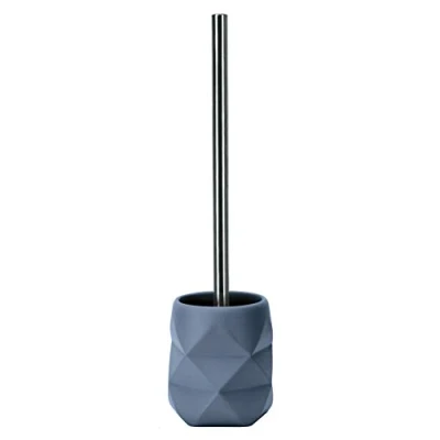 Afbeelding van Toiletborstel Crackle blauw