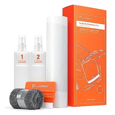 Afbeelding van Luxshield Beschermfolie voor de kofferbak, complete set Karoq NU7 I 2017 2022, achterbumper, transparante folie, zelfklevend