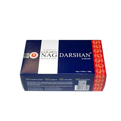 Afbeelding van Wierook Golden Nag Darshan 15 g