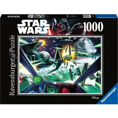 Afbeelding van Ravensburger puzzel Disney Star Wars X Wing Cockpit Legpuzzel 1000 stukjes
