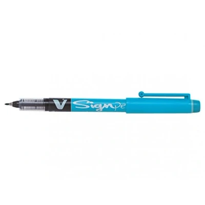 Afbeelding van Pilot Fineliner V Sign Pen licht blauw