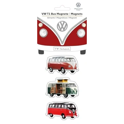 Image de Brisa BUMT01 Aimant VW Combi Camper, Set de 3