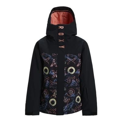 Afbeelding van Roxy Galaxy Ski jas Dark blue green, Dames, Maat: XL, green