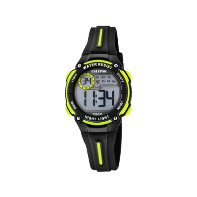 Afbeelding van Calypso K6068/5 Digitaal Kinderhorloge Polshorloge Kunststof Zwart Ø 32,5mm
