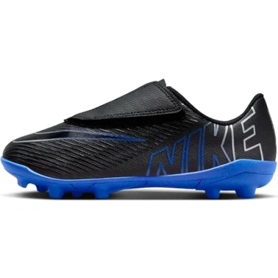 Afbeelding van Nike Vapor 15 Club Lacrosse schoenjongens, Zwart/Chroom Hyper Royal