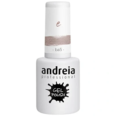 Afbeelding van Andreia Professional Gellak Kleur NUDE GLITTER BA5 Limited Edition 10,5 ml