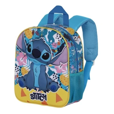 Afbeelding van Disney Lilo and Stitch Colors Elite Sac à dos 3D Turquoise 25 x 30 cm Capacité 7 l, et turquoise, One Size,