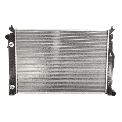 Afbeelding van THERMOTEC D7A031TT Radiateur voor voertuigen met/zonder airco 632 438 32 Manuale / Automatische versnelling Koelribben gesoldeerd AUDI: A6 C5 Saloon