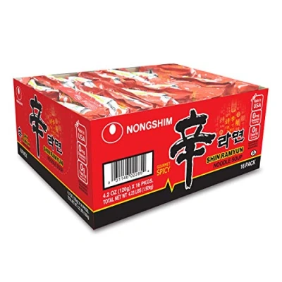 Afbeelding van Nong Shim Shin Ramyun Noodle 20 verpakkingen