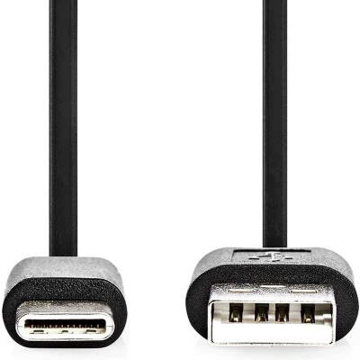 Afbeelding van Samsung oplaadkabel USB C 2.0 1 meter (Zwart)