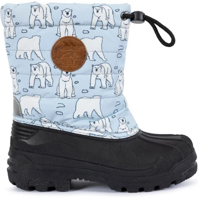 Afbeelding van Trespass, Meisjes, Laarzen, REMY kinderen winterlaarzen, Blauw, (28)