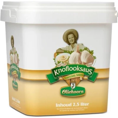 Afbeelding van Oliehoorn Knoflooksaus 2,5l