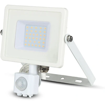 Afbeelding van 30W LED Bouwlamp met PIR sensor