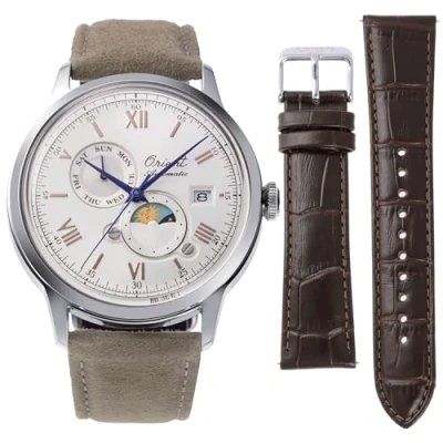 Afbeelding van Orient Bambino RA AK0808S30B Sun &amp; Moon 75th Anniversary Edition