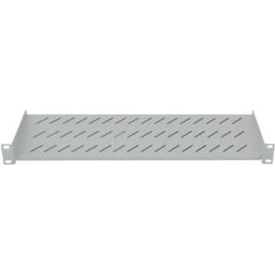 Afbeelding van LogiLink SF1C25G 19 inch Apparaatbodem voor patchkast 1 HE Vast inbouw Geschikt kastdiepte: 450 mm Grijs