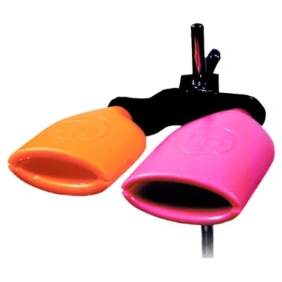 Image de Agogo plastique double aigu et grave lp 617 (avec attache sur stand)