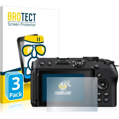Afbeelding van BROTECT Screenprotector voor Nikon Z 30 Folie Beschermfolie Beschermglas transparant (3 Stuks)