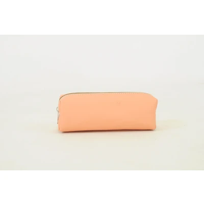 Afbeelding van Own stuff Leren pennenzak / pennenetui Peach
