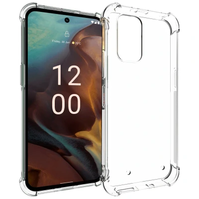 Afbeelding van Accezz Hoesje Geschikt voor Nokia XR21 Siliconen Clear Backcover Transparant
