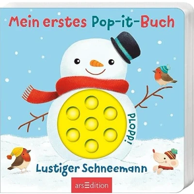 Afbeelding van Mein erstes Pop it Buch Lustiger Schneemann