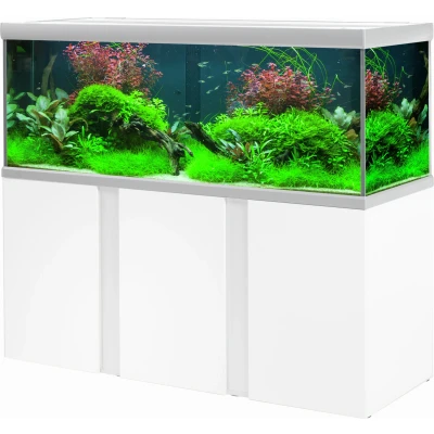 Afbeelding van Akvastabil Fusion Aquarium 160 Aquaria 160x60x64 cm Zilver Wit Ca. 579 L