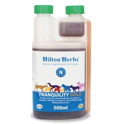 Afbeelding van Hilton Herbs Tranquility Gold for Dogs 500 ml
