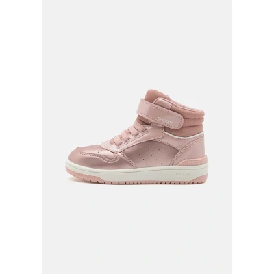 Afbeelding van Geox Washiba GIRL Sneakers hoog voor kinderen, Maat: 24, Rose Imitatieleer/ textiel