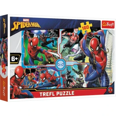 Afbeelding van Trefl, Puzzel, Spin, Marvel Spiderman, 160 stukjes, voor kinderen vanaf 6 jaar