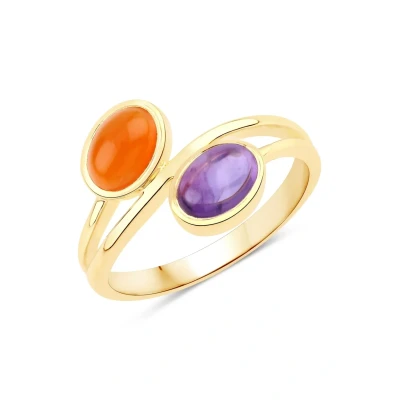 Afbeelding van Rafaela Donata Ring, Dames, Maat: 52, Multicolor