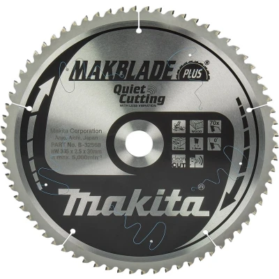 Afbeelding van Makita Afkortzaagblad voor Hout Makblade Plus Ø 305mm Asgat 30mm 70T B 32568