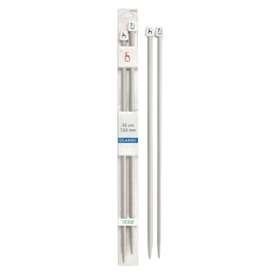 Image de Pony Classic Aluminium (35cm, 7.50mm) Tricot Aiguilles 2