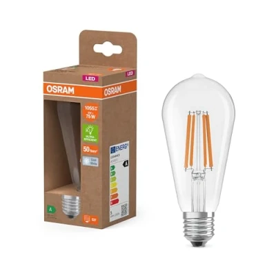 Afbeelding van OSRAM LED lamp Edison E27 5W Filament 4.000K