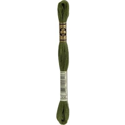 Afbeelding van DMC Mouline 936 borduurgaren