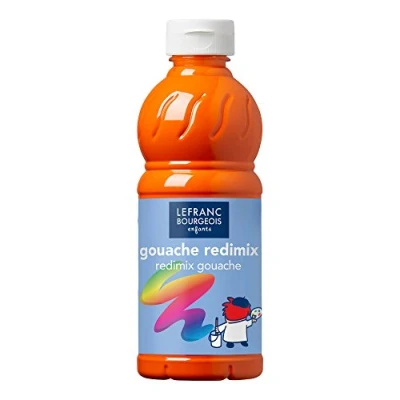 Afbeelding van L&amp;B Plakkaatverf Redimix Gold Yellow 500ml