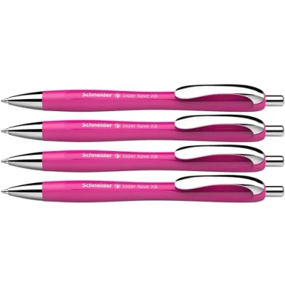 Afbeelding van Schneider Schreibgeräte 4 stuk(s) Slider Rave XB 132554 Balpen 0.7 mm Kleur inkt: Blauw N/A