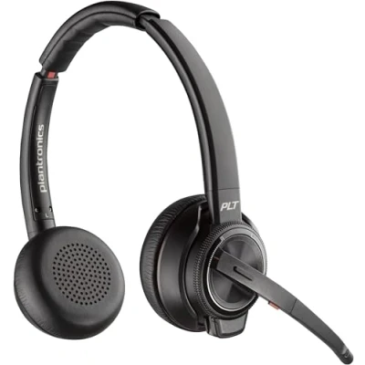 Afbeelding van Poly Savi 8220 Office Stereo Dect (Draadloze), Kantoorheadset