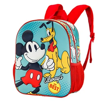 Afbeelding van Disney 3D rugzak, kleine Aloha, uniseks, kinderen, 1 stuk, Groen, Rugzak Petit Best